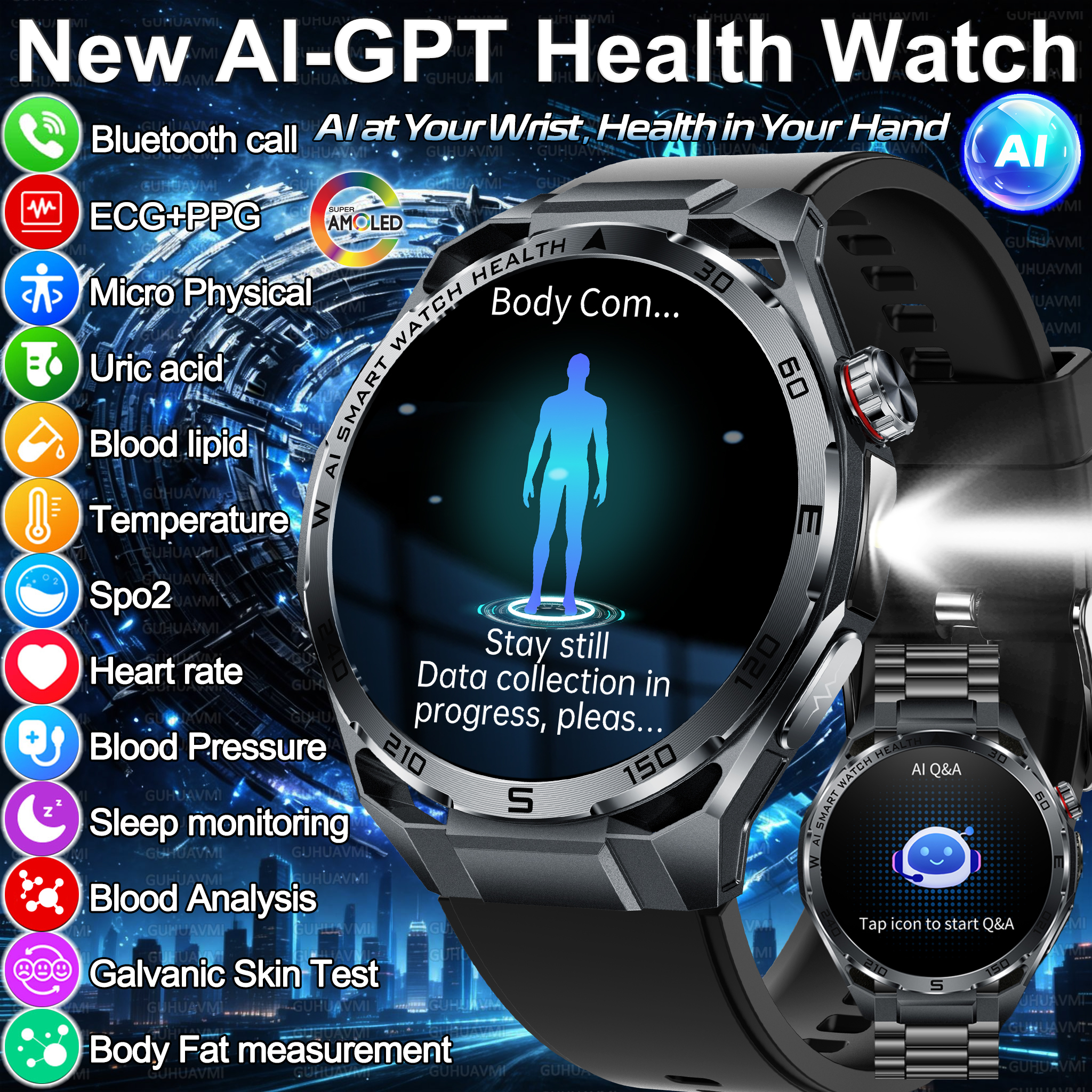 Industrial Laser Rangefinder - 2026 New Body Fat AI Analysis