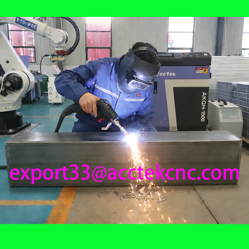Portable Laser Rust Removal - 1500W Handheld Water Cooling Laser Welder