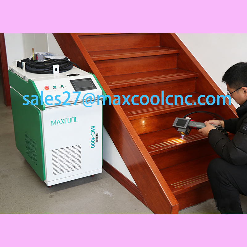 Portable Laser Rust Removal - 500W Pulse Laser Cleaning Machine JPT