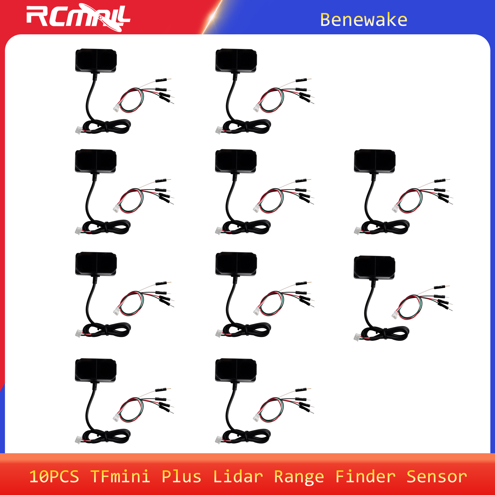 Industrial Laser Rangefinder - 10PCS TFmini Plus Laser Lidar Range