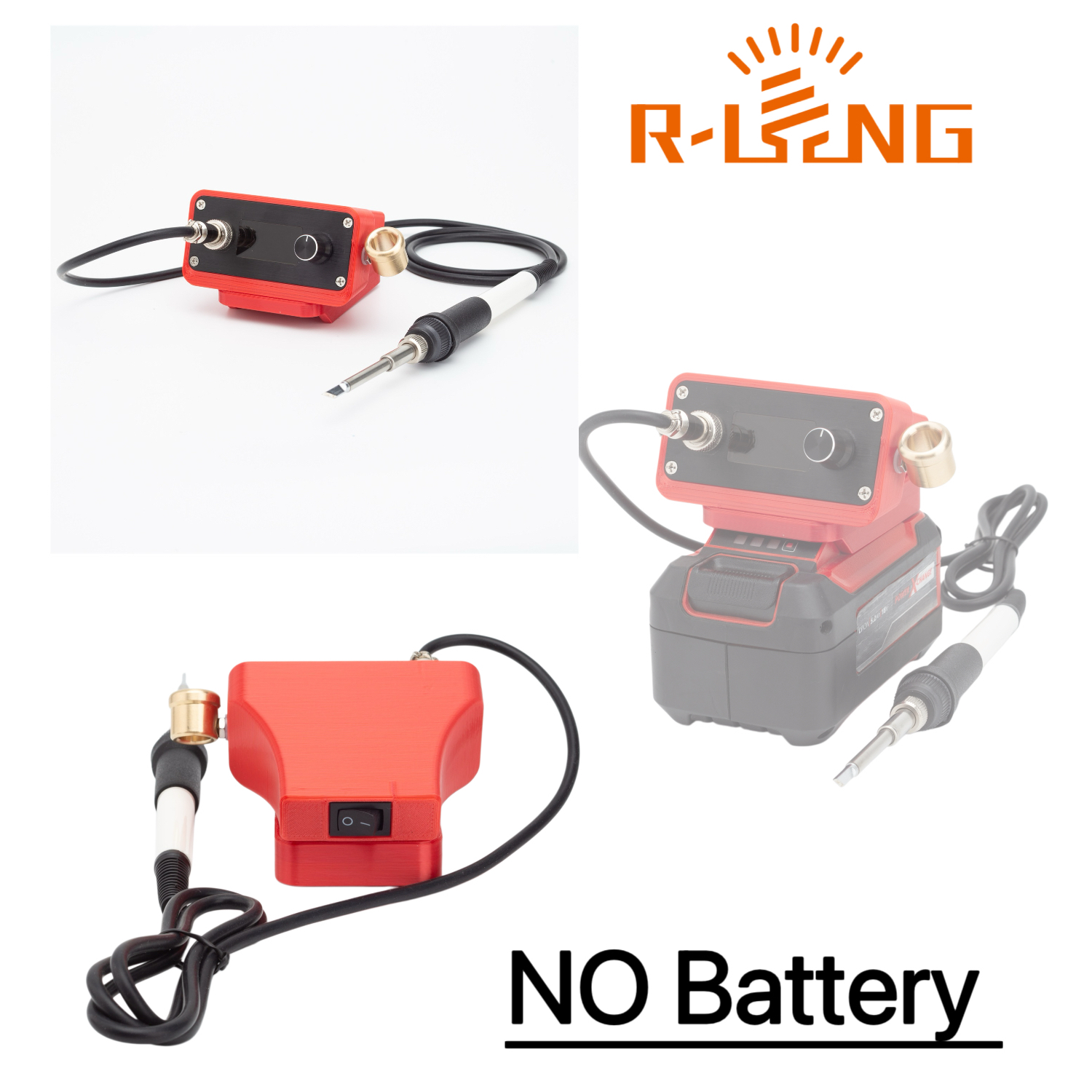 Industrial Laser Soldering Iron - Fast Heat Up OLED T12 Soldering