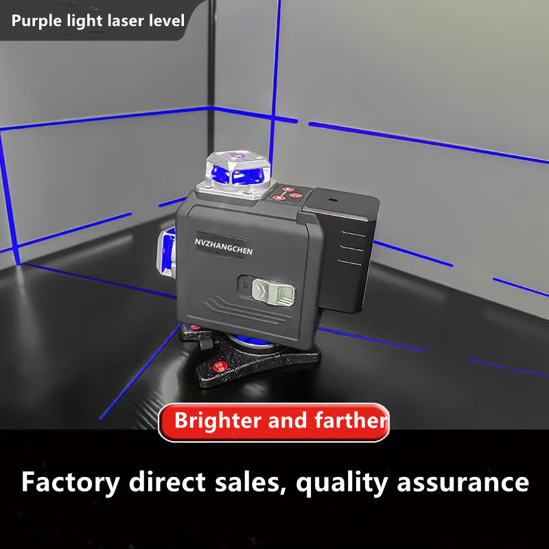 Industrial Laser Level - 12/16 Lines 3/4D Laser Level Self-Leveling