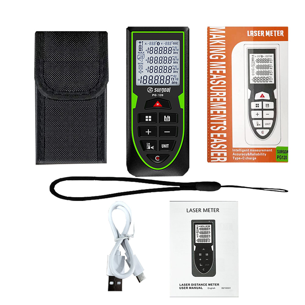 Green Laser Distance Meter 120 - Industrial Laser Rangefinder のレビューと価格