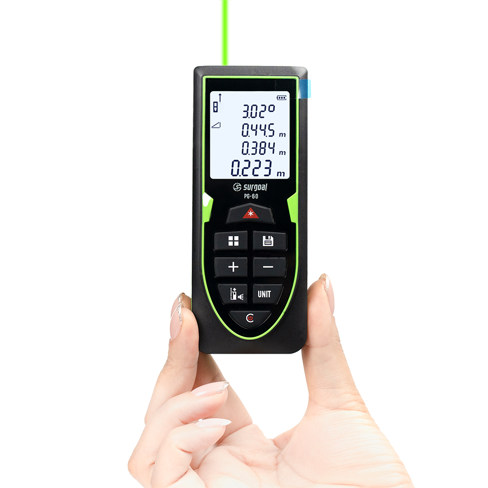 Green Laser Distance Meter 120 - Industrial Laser Rangefinder のレビューと価格