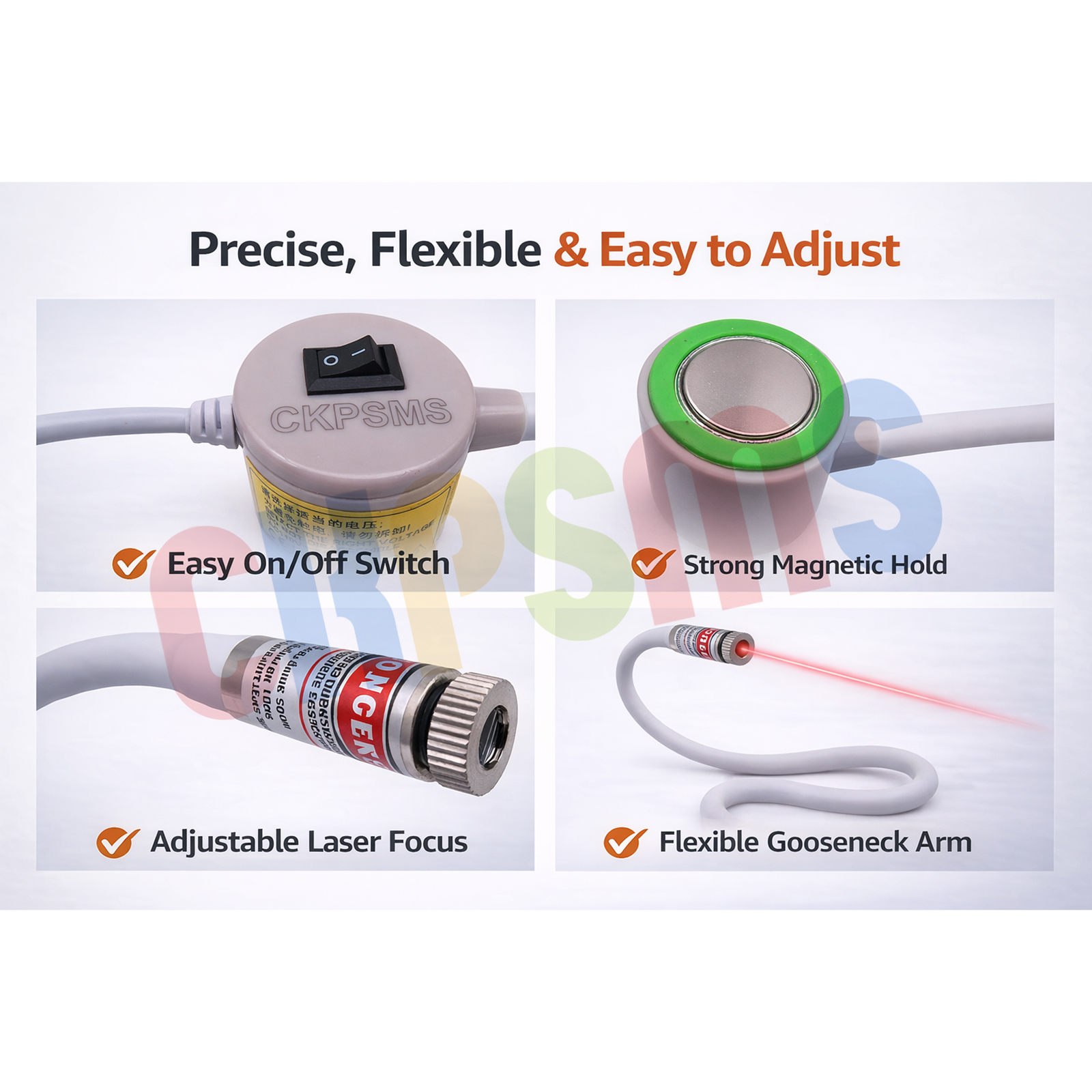 110V-120V AC Plug Magnetic Bas - Industrial Laser Light のレビューと価格