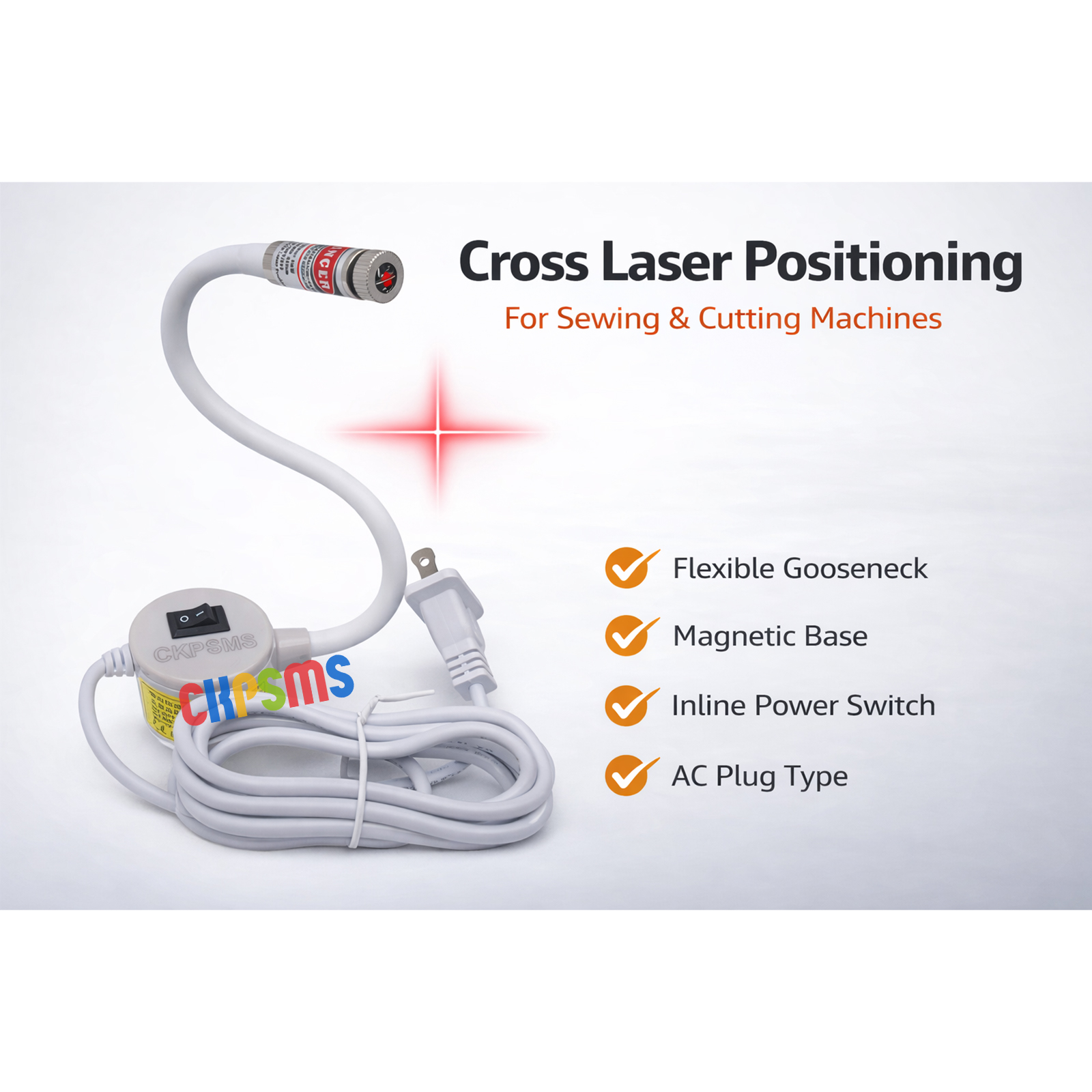 110V-120V AC Plug Magnetic Bas - Industrial Laser Light のレビューと価格