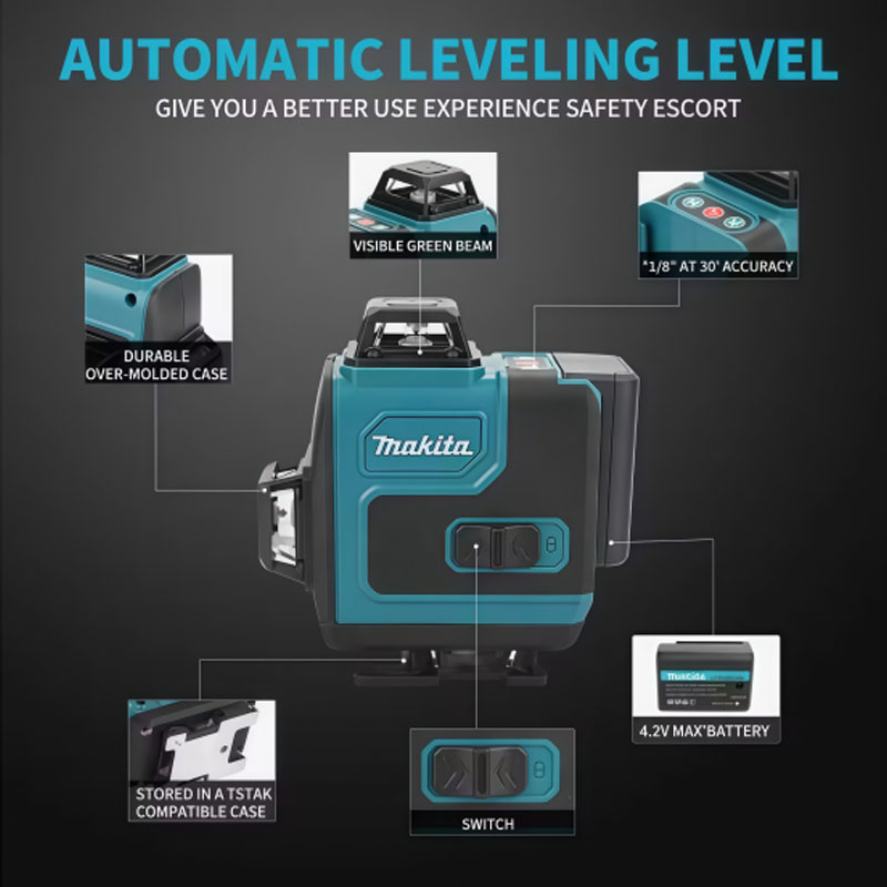 Makita Cordless Self-Leveling  - Industrial Laser Level のレビューと価格