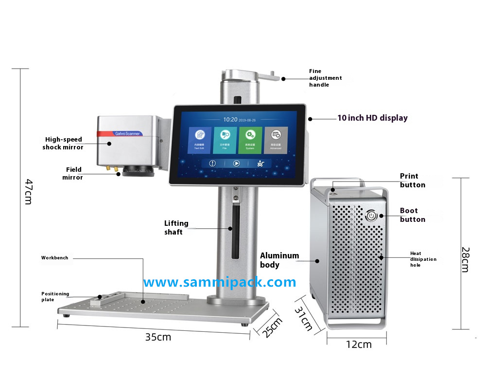Upgraded Industrial Fiber Lase - Industrial Laser Engraving Machine Price のレビューと価格