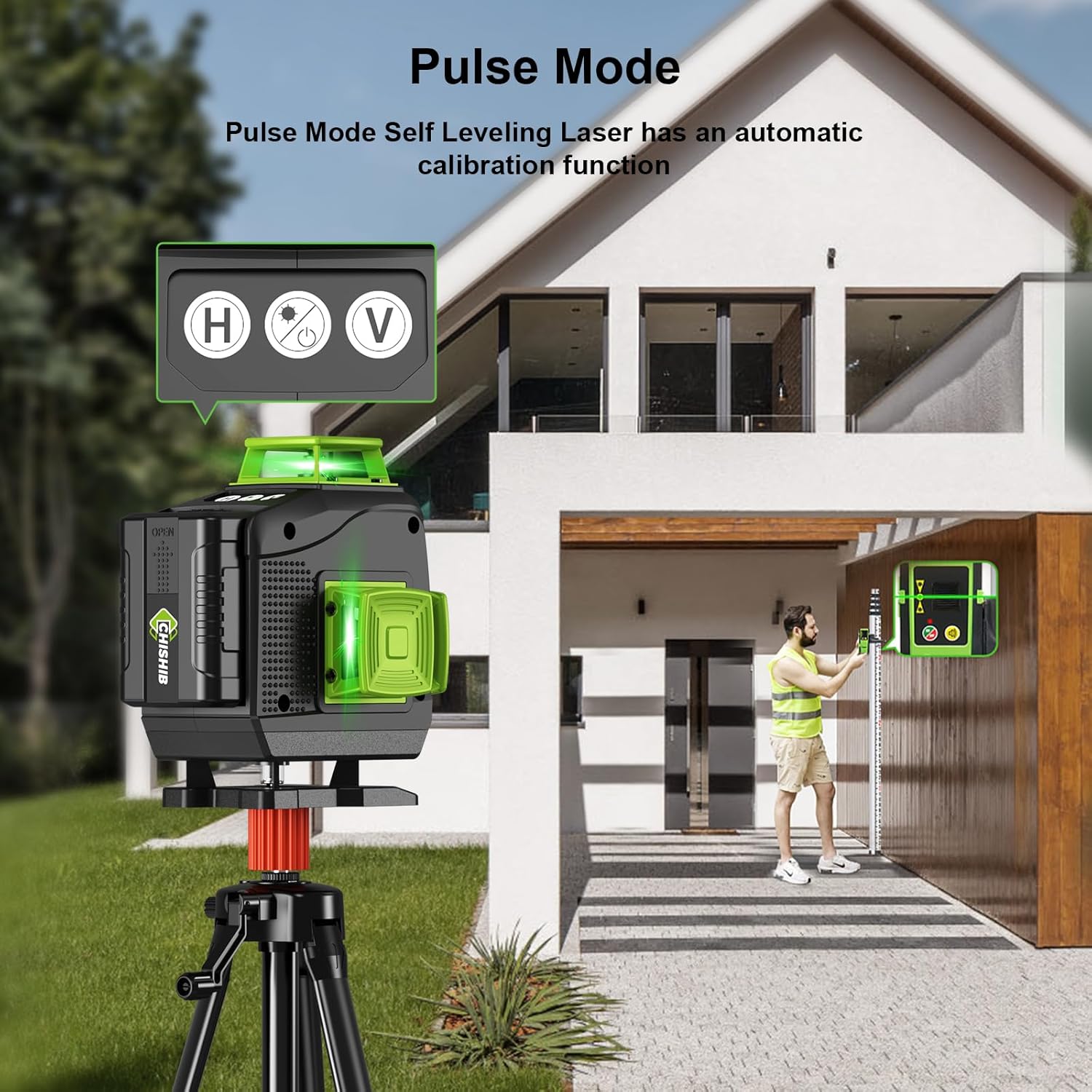 CHISHIB 4D 16 Lines Profession - Industrial Laser Level のレビューと価格