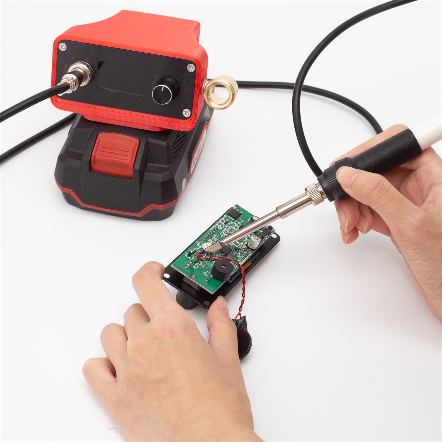 Fast Heat Up OLED T12 Solderin - Industrial Laser Soldering Iron のレビューと価格