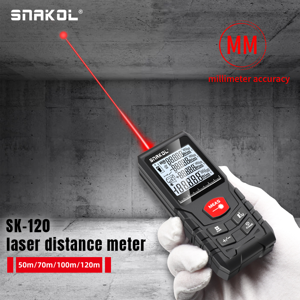 Snakol Laser Distance 50M/100M - Industrial Laser Rangefinder のレビューと価格