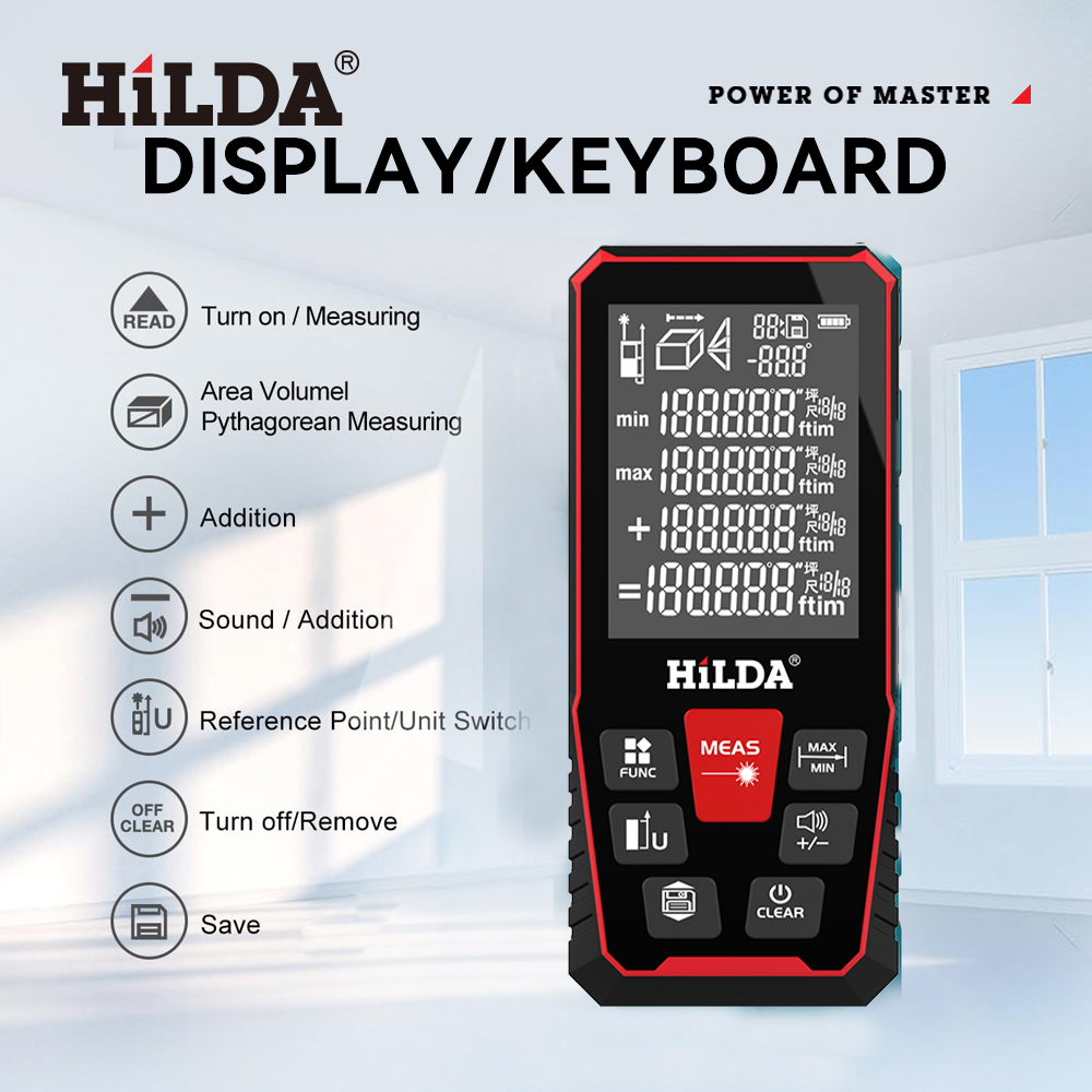 HILDA Laser Distance 50M/100M/ - Industrial Laser Rangefinder のレビューと価格