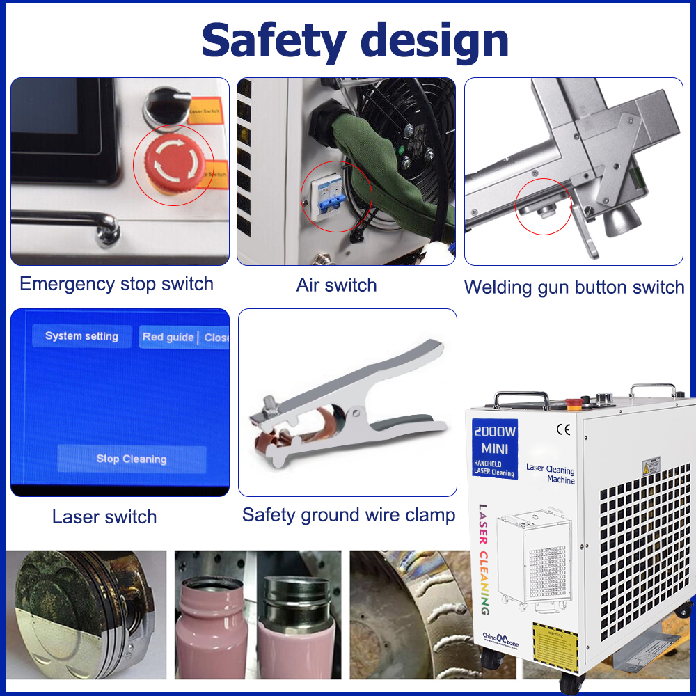2000W Cleaning Machine Fiber L - Industrial Laser Rust Remover のレビューと価格