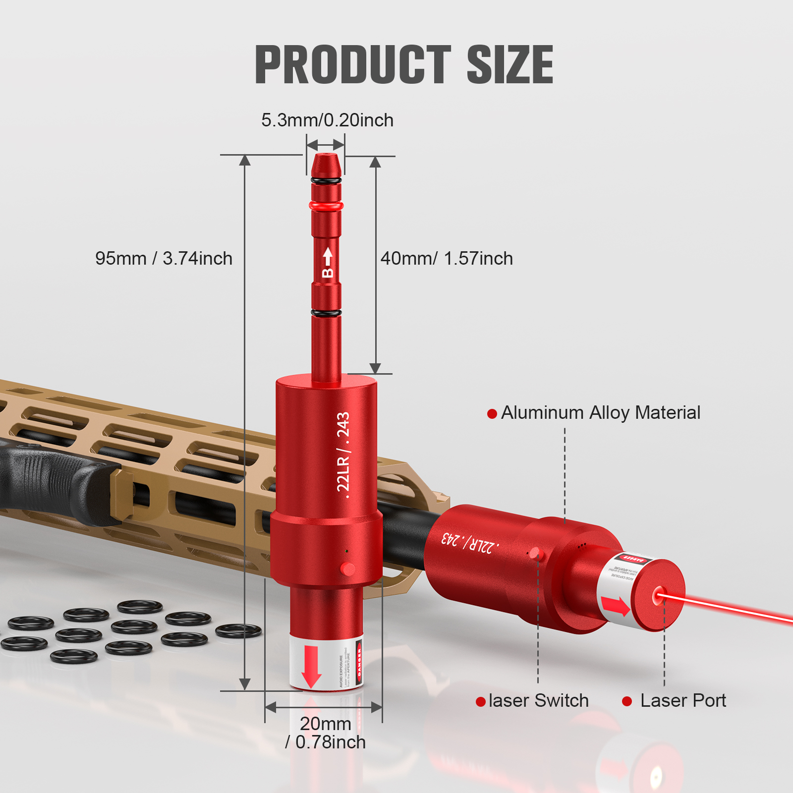 22LR.243 voice controlled lase - Industrial Laser Distance Sensor のレビューと価格