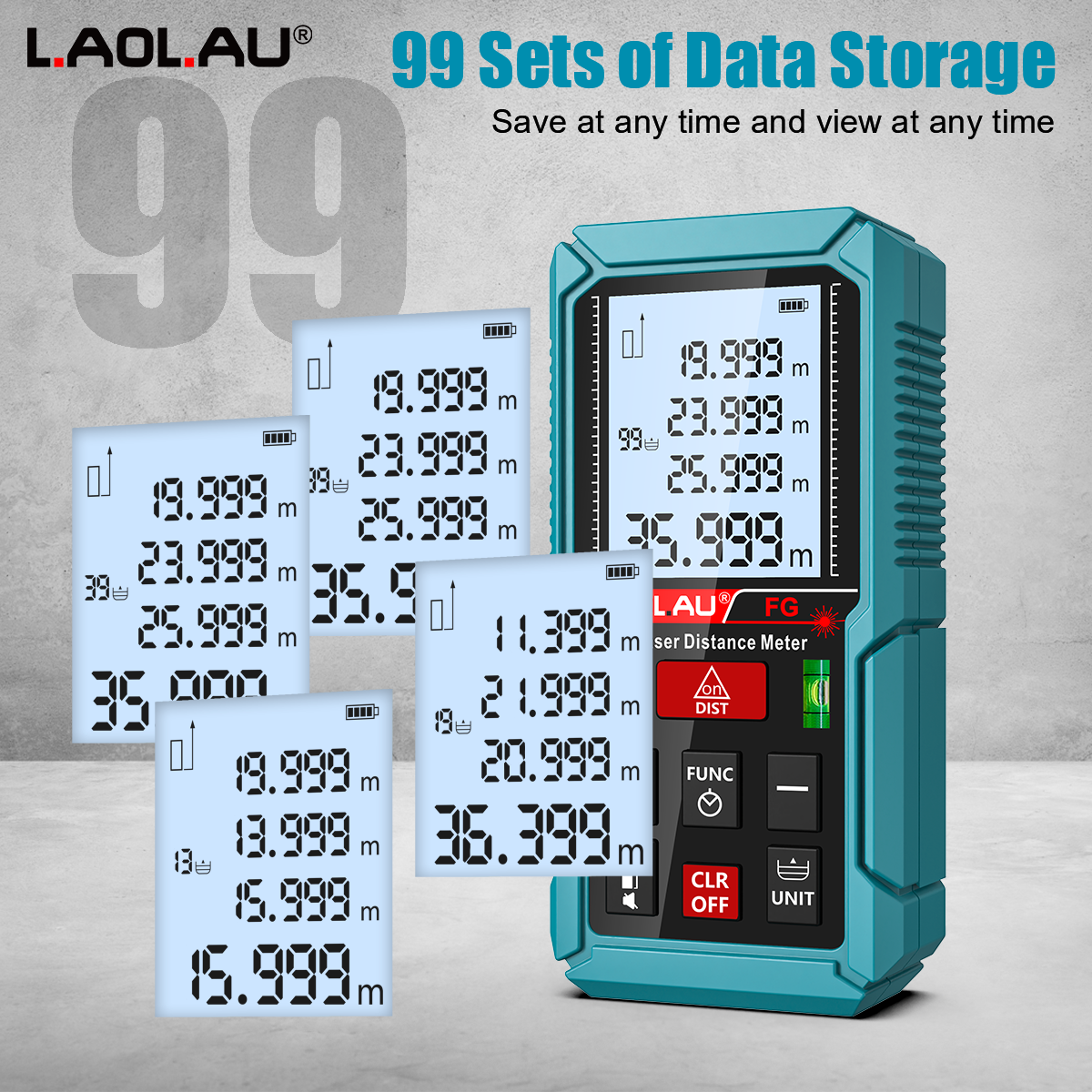 Laser Meter Digital Tape Timer - Industrial Laser Rangefinder のレビューと価格