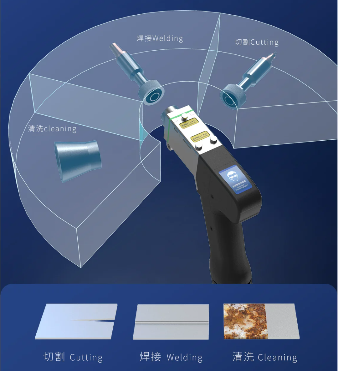 HGTECH 3-in-1 Handheld Laser W - Industrial Laser Welding Machine Hand Held のレビューと価格