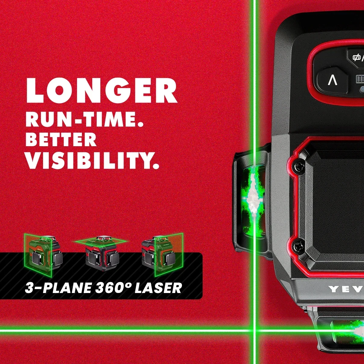YEVOLT YVGLL4XS12 Full Layout  - Industrial Laser Level のレビューと価格
