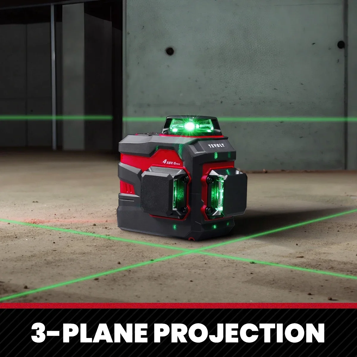YEVOLT YVGLL4XS12 Full Layout  - Industrial Laser Level のレビューと価格