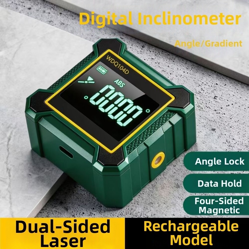 4-Side Magnetic Digital Level  - Industrial Laser Level のレビューと価格