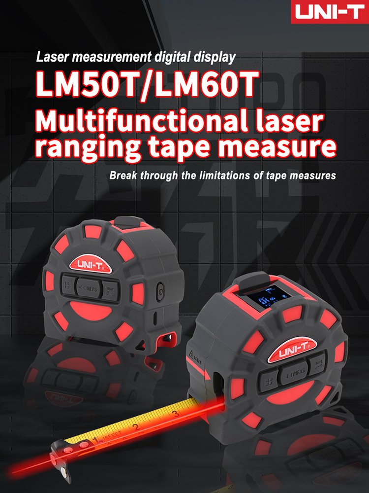 UNI-T 50M 60M Laser Tape Measu - Industrial Laser Distance Sensor のレビューと価格