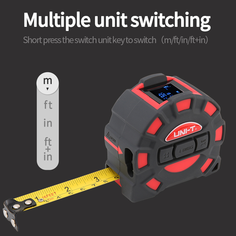 UNI-T 50M 60M Laser Tape Measu - Industrial Laser Distance Sensor のレビューと価格