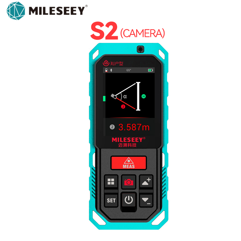 Mileseey S2 Camera Laser Dista - Industrial Laser Rangefinder のレビューと価格