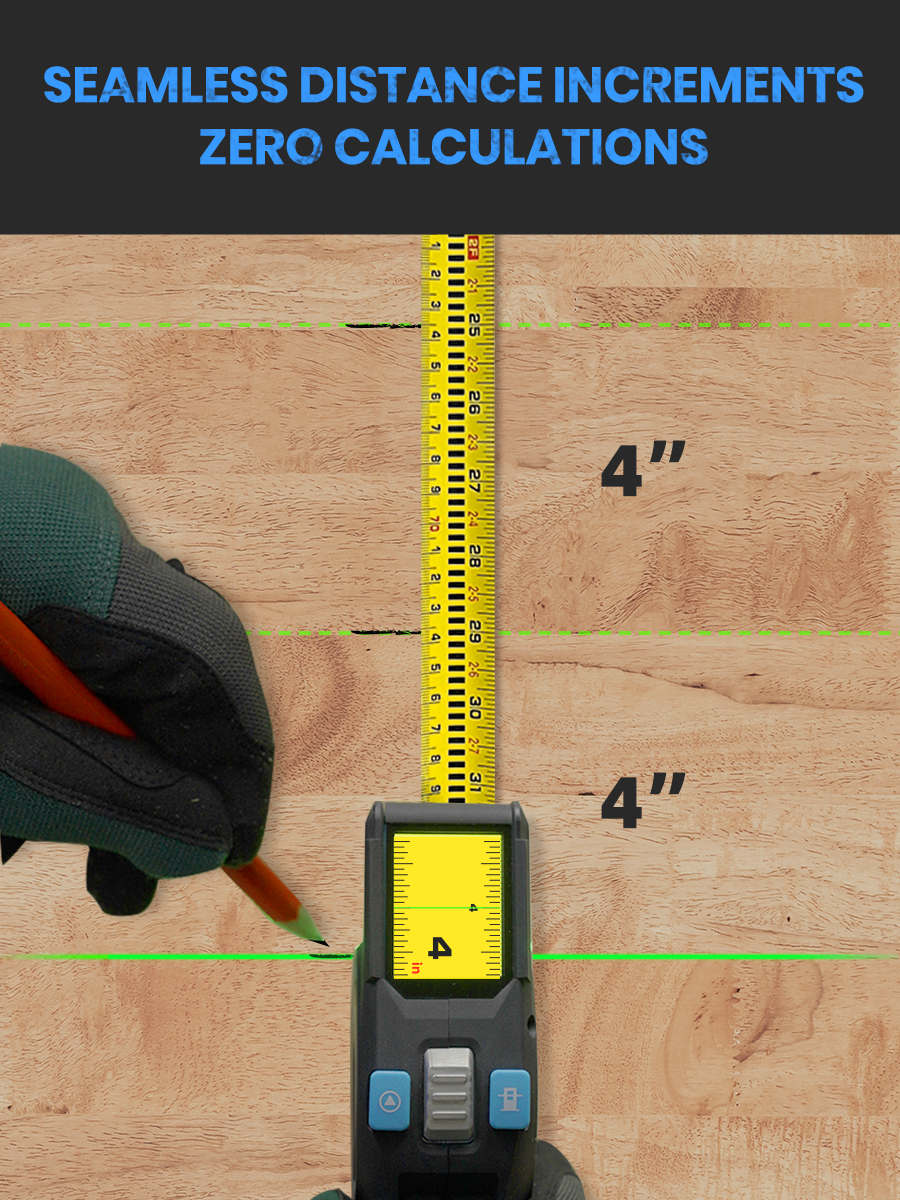 Laser Tape Measure 100M Profes - Industrial Laser Rangefinder のレビューと価格