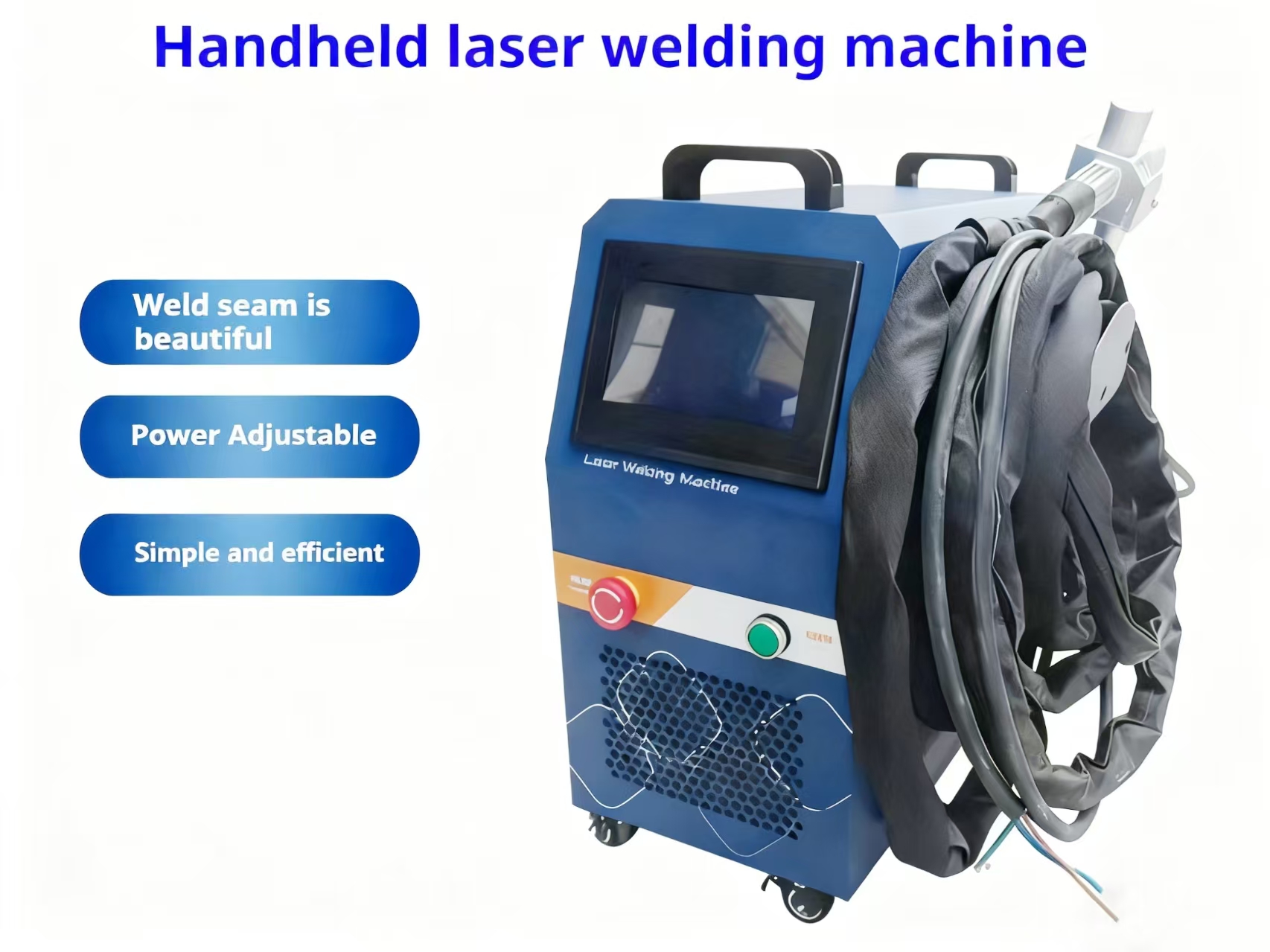 Handheld Laser Welder 1200W Pe - Industrial Laser Welding Machine Hand Held のレビューと価格