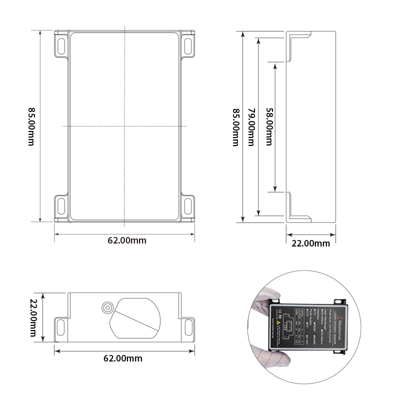 New Arrival LDJ-P4 Aluminum Al - Industrial Laser Distance Sensor のレビューと価格