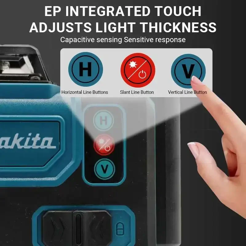 Makita 18V Battery,16Lines4D G - Industrial Laser Level のレビューと価格