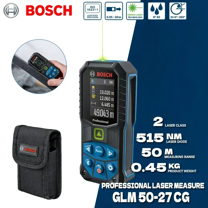 BOSCH GLM 50-27 CG Laser Range - Industrial Laser Rangefinder のレビューと価格