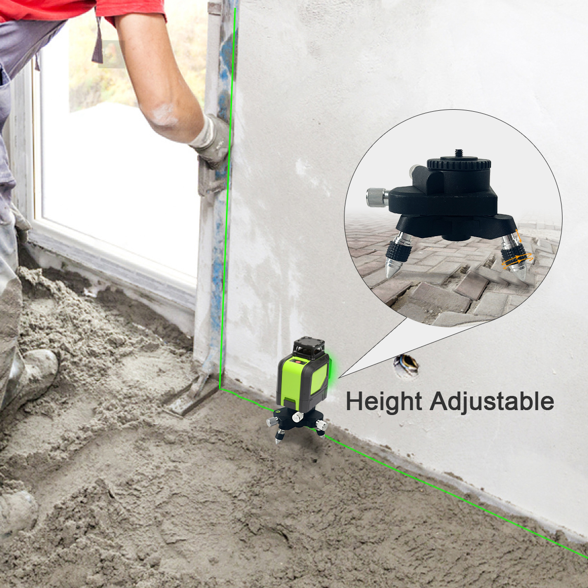 Adjustable Rotation Bracket La - Industrial Laser Level のレビューと価格