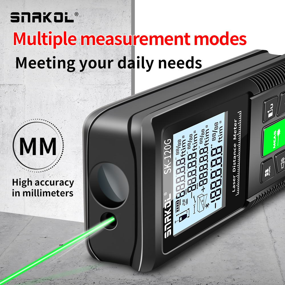 Snakol Laser Distance Meter 40 - Industrial Laser Rangefinder のレビューと価格