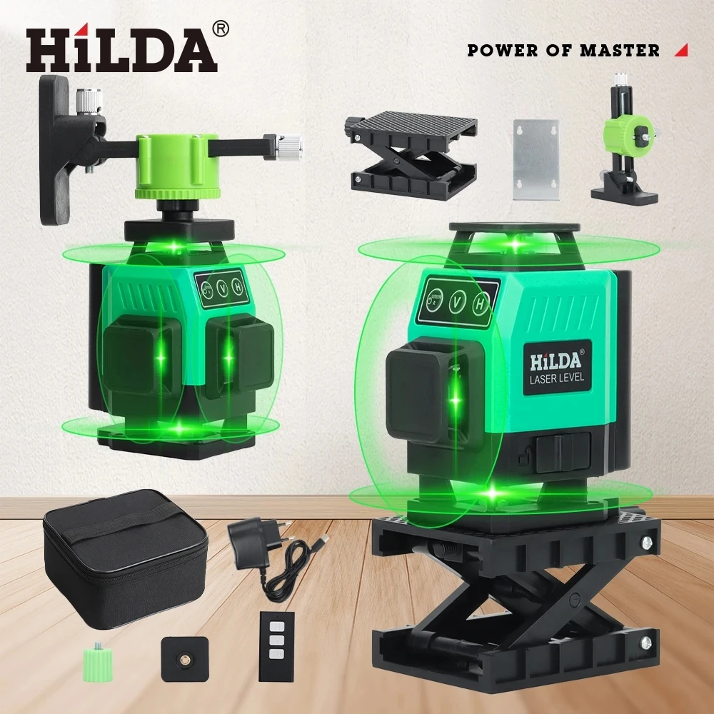 HILDA 12/16 Lines Green Laser  - Industrial Laser Level のレビューと価格
