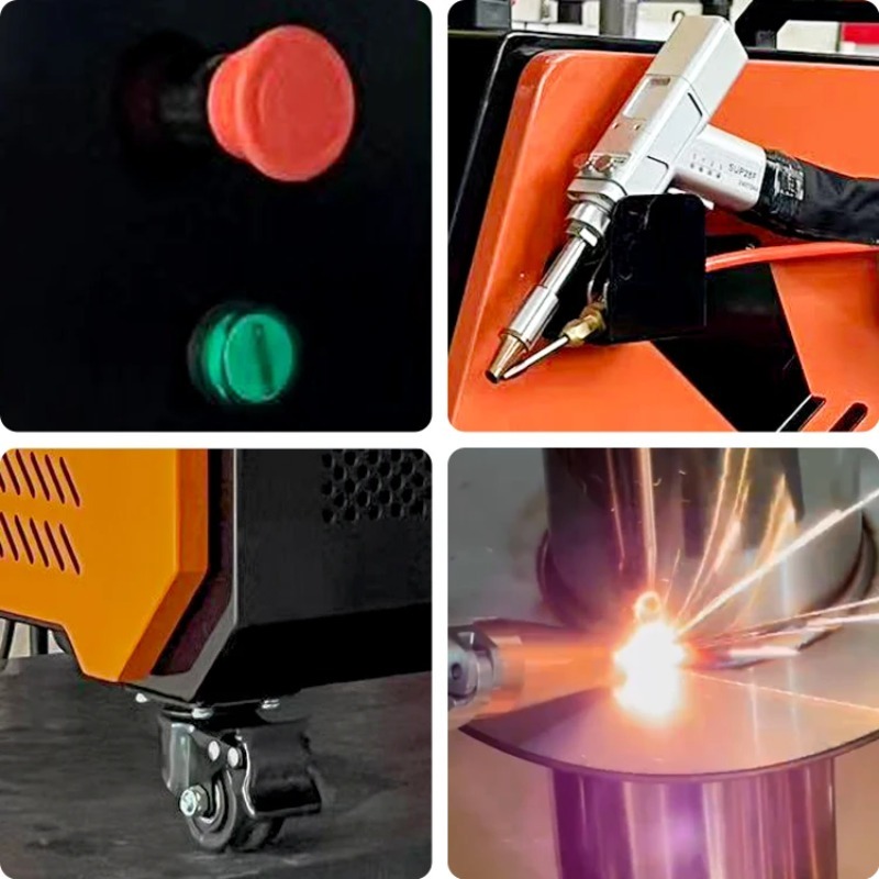 Factory Price 1200W Handheld F - Industrial Laser Welding Machine Hand Held のレビューと価格