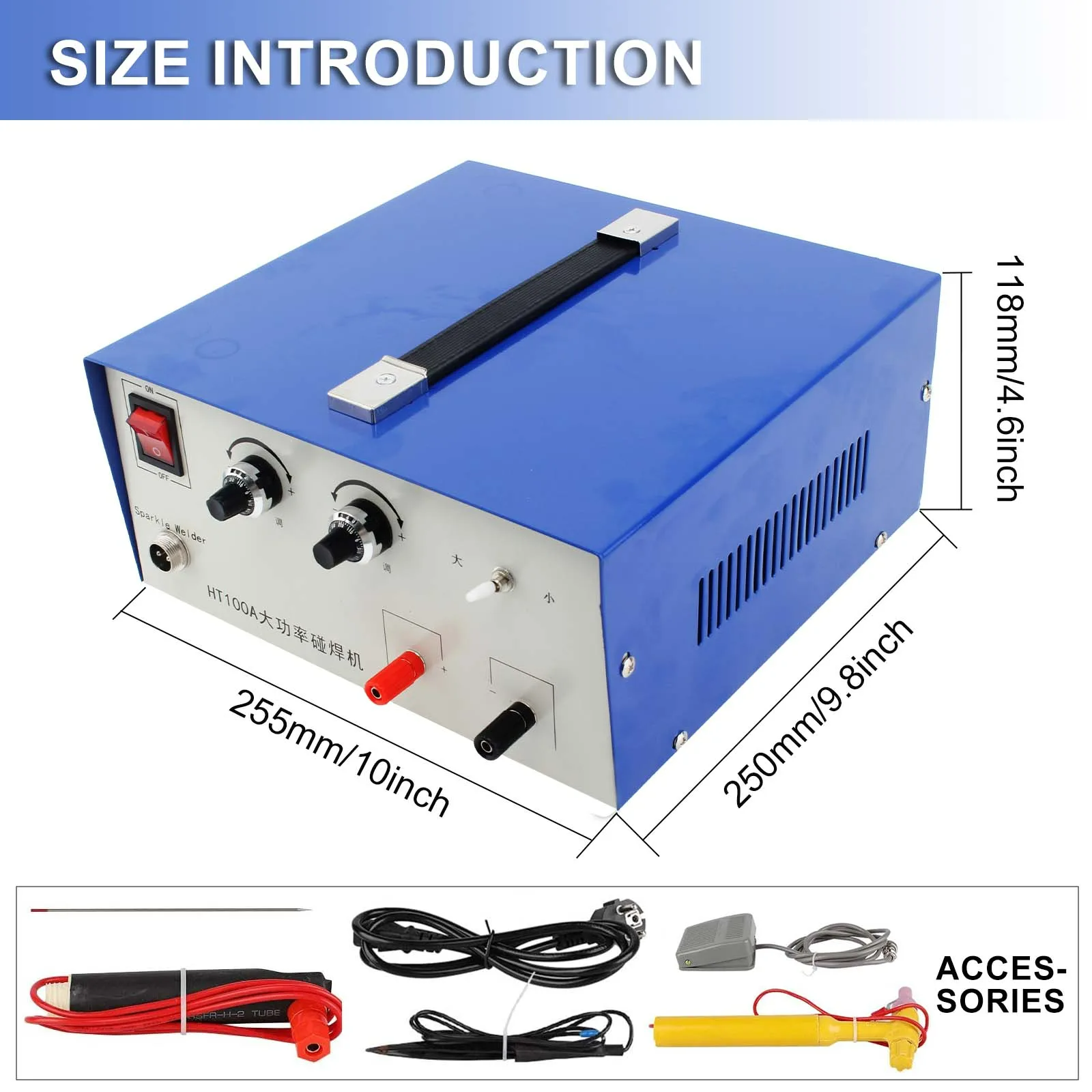 100A Spot Welding Machine Jewe - Industrial Laser Welding Machine Hand Held のレビューと価格