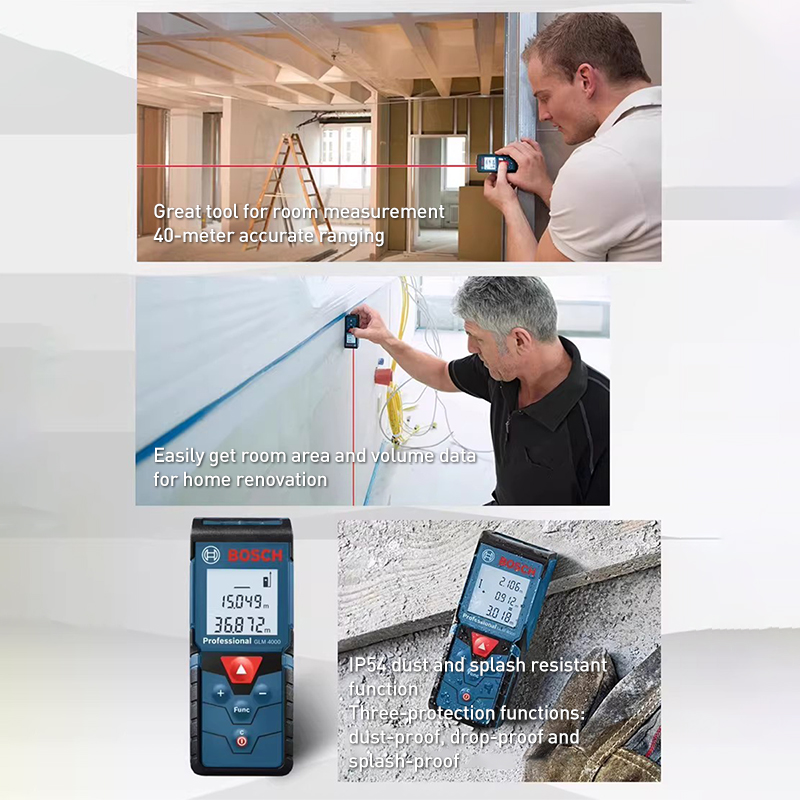 Bosch GLM 4000 Laser RangeFine - Industrial Laser Distance Sensor のレビューと価格