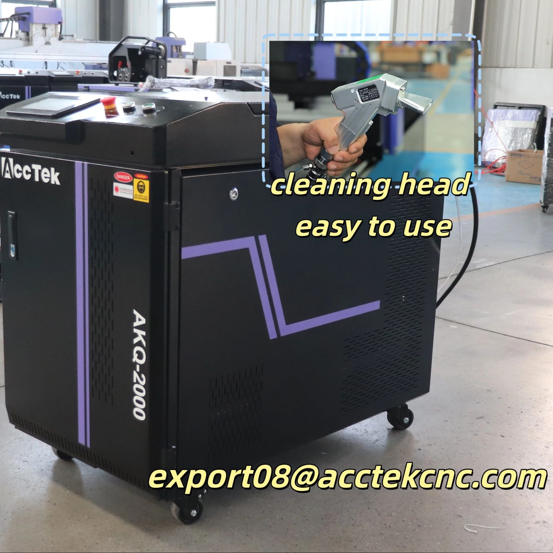 Hot Sale Continue 2000W Handhe - Industrial Laser Cleaner のレビューと価格