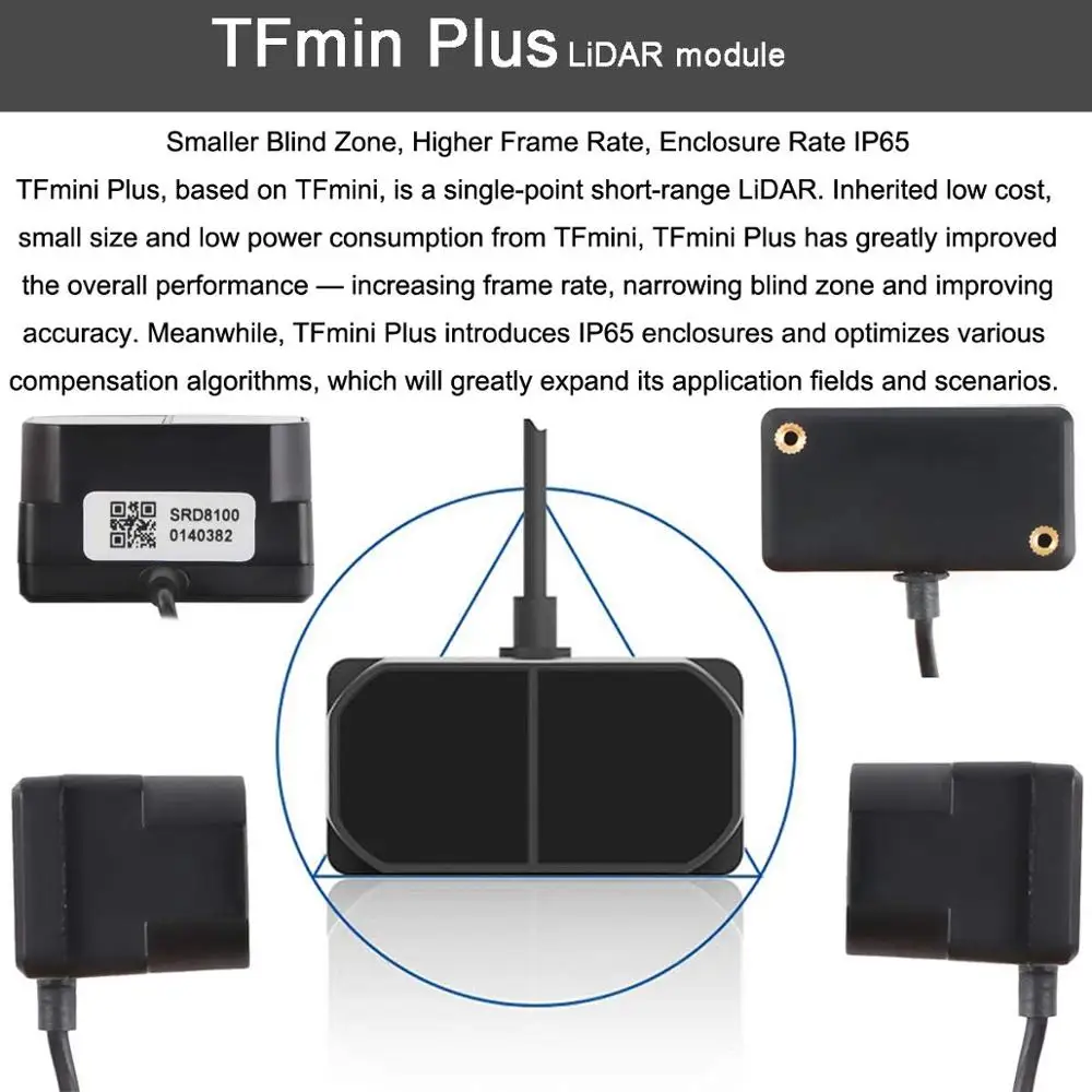 10PCS TFmini Plus Laser Lidar  - Industrial Laser Rangefinder のレビューと価格