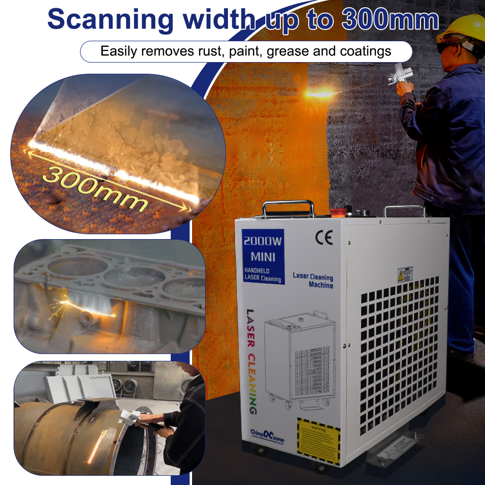 3000W Laser Cleaning Machine F - Industrial Laser Rust Remover のレビューと価格