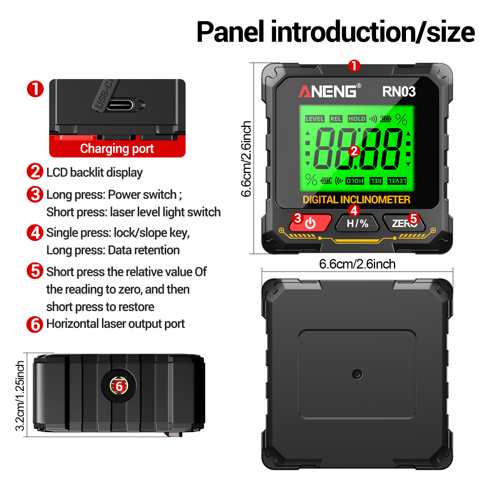 Laser Digital Inclinometer ANE - Industrial Laser Alignment のレビューと価格