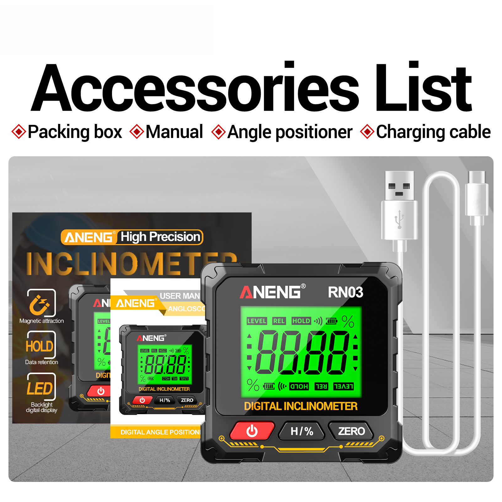 Laser Digital Inclinometer ANE - Industrial Laser Alignment のレビューと価格