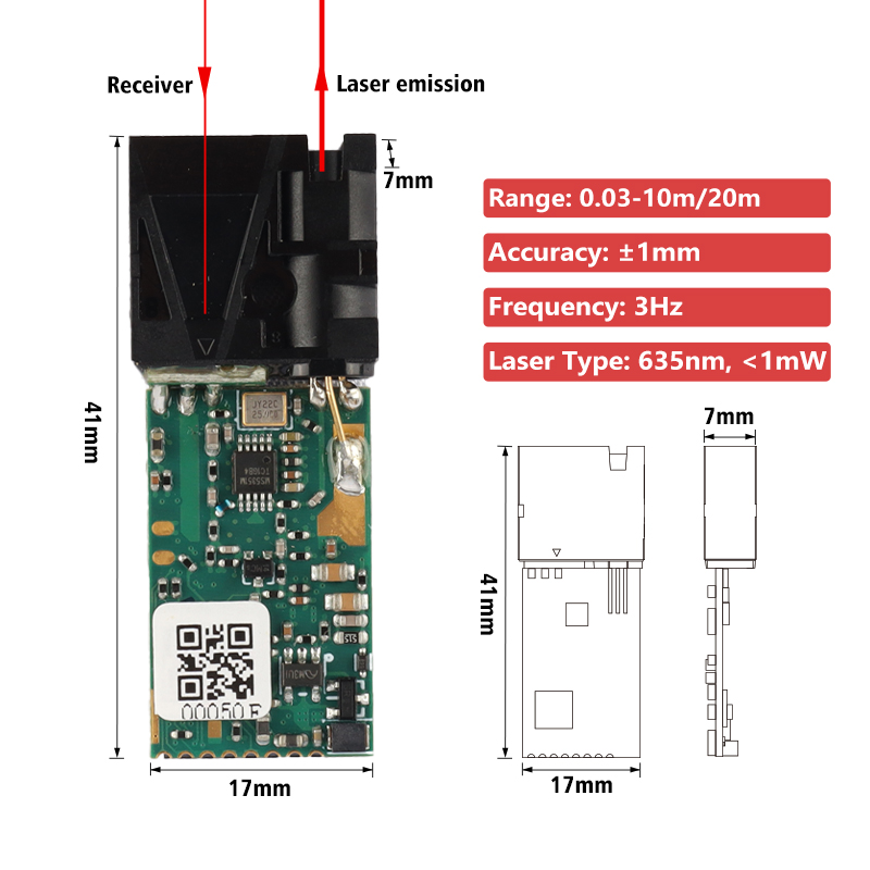 Industrial Laser Arduino Dista - Industrial Laser Distance Sensor のレビューと価格