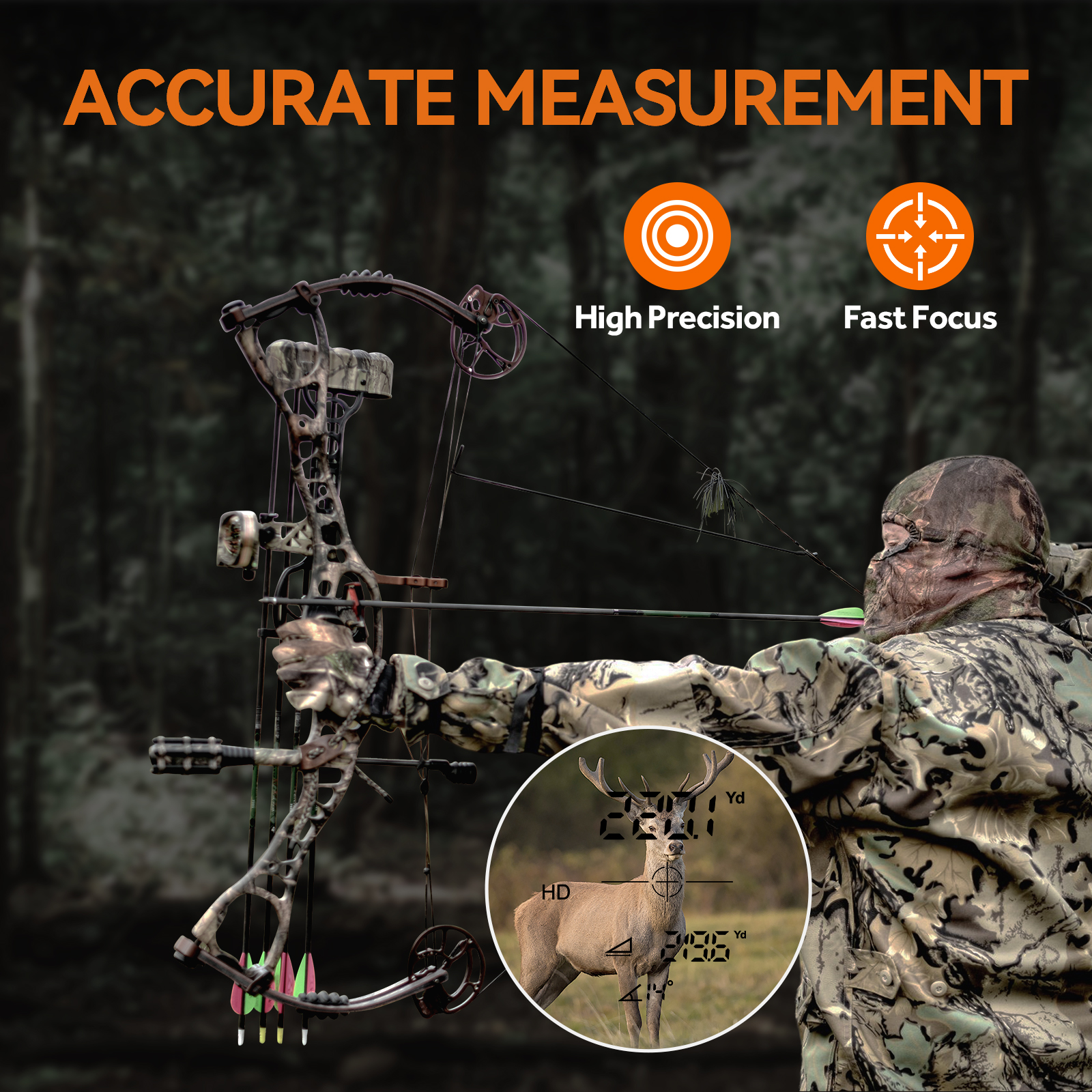MiLESEEY Range Finder for hunt - Industrial Laser Rangefinder のレビューと価格