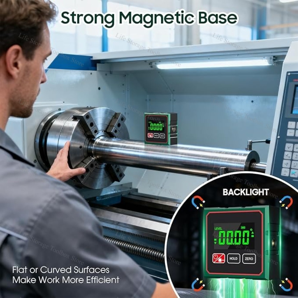 NEW 4-Side Magnetic Digital An - Industrial Laser Alignment のレビューと価格